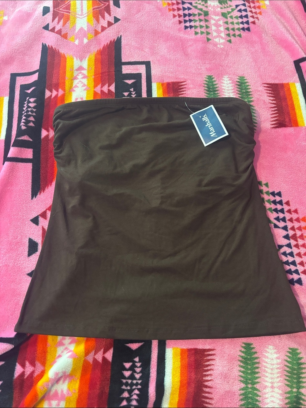 Women's Strapless Tube Top - Brown